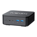 Minix NR660LP - Mini PC Ryzen 5 6600H, 16 Go LPDDR5, SSD 512 Go, Windows 11 Pro : vue dessus boîtier