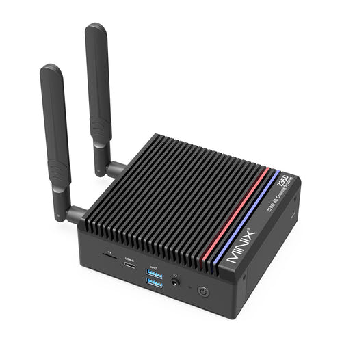 Minix Z350 - Mini PC sans ventilateur Intel Core i3-N350, 16 Go, SSD 512 Go