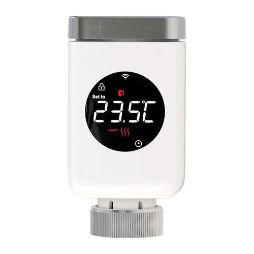 Moes TRV 801 - Tête thermostatique connectée ZigBee : adaptateurs vannes radiateur