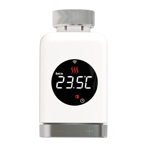Moes TRV 801 - Tête thermostatique connectée ZigBee : écran affichage température
