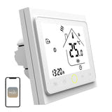 Moes BHT-002 - Thermostat connecté pour chauffage au sol : écran LCD blanc