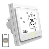 Moes BHT-002 - Thermostat connecté pour chauffage au sol : écran LCD blanc