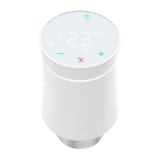Moes BY100 - Tête thermostatique connectée ZigBee : écran tactile détail
