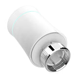 Moes BY100 - Tête thermostatique connectée ZigBee : vue arrière piles