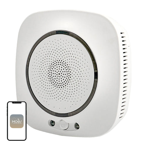 Moes WSS-S-GL - Détecteur de gaz connecté Wi-Fi - visuel 1