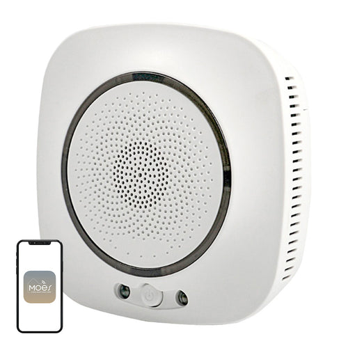 Moes WSS-S-GL - Détecteur de gaz connecté Wi-Fi - visuel 1