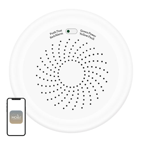 Moes ZSS-QY-GL-U - Détecteur de gaz naturel connecté ZigBee - visuel 1