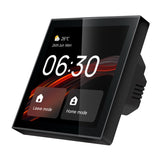 Moes CCP-TY-LN - Panneau de controle tactile Wi-Fi/ZigBee 4 pouces : vue arrière