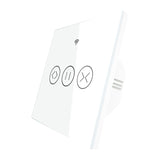 Moes WRS-EUC-WH-MS - Interrupteur connecté pour volet roulant : commande vocale assistant maison