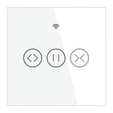 Moes WRS-EUC-WH-MS - Interrupteur connecté pour volet roulant : panneau tactile commande blinds