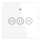 Moes WRS-EUC-WH-MS - Interrupteur connecté pour volet roulant : panneau tactile commande blinds