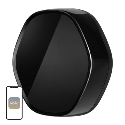 Moes MHUB-YR - Passerelle Wi-Fi/ZigBee/BLE/IR pour maison connectée : domotique moes mhub noire