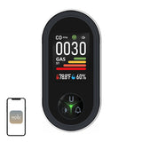 Moes S02-CG - Détecteur connecté de monoxyde de carbone et de gaz : co gaz moes s02 CG