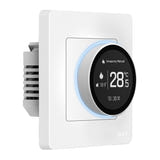 Moes ZHT-SR-GB - Thermostat connecté ZigBee pour chauffage électrique : vue détail connectique