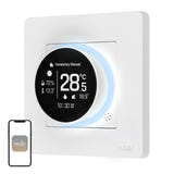 Moes ZHT-SR-GB - Thermostat connecté ZigBee pour chauffage électrique : façade