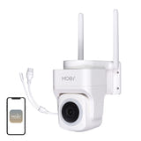 Moes WCM-B66 - Caméra de surveillance extérieure Wi-Fi 3MP - visuel 1