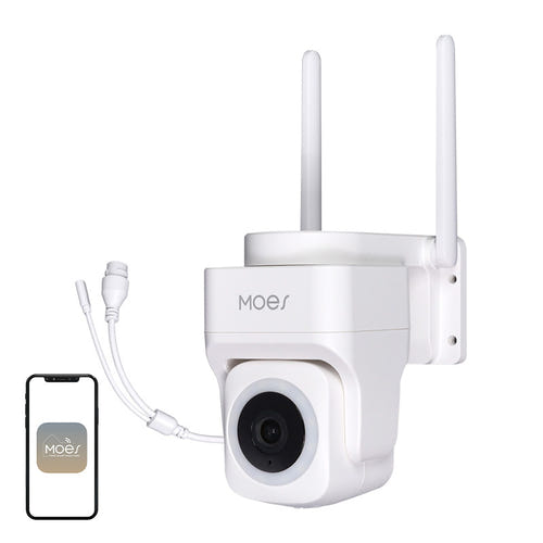Moes WCM-B66 - Caméra de surveillance extérieure Wi-Fi 3MP - visuel 1
