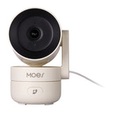Moes WCM-P52P - Caméra de surveillance connectée Wi-Fi PTZ 4MP : vue profil