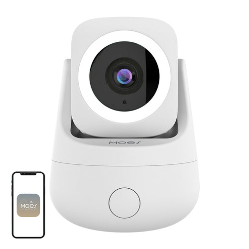 Moes WCM-P67 - Caméra de surveillance Wi-Fi motorisée 3MP : WiFi moes wcm p67