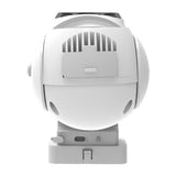 Moes WCM-Q29 - Caméra de surveillance extérieure double objectif Wi-Fi : montage façade maison