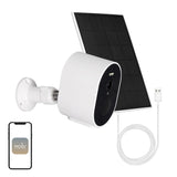 Moes WCM-S24-S - Caméra de surveillance solaire 4MP Wi-Fi : extérieure