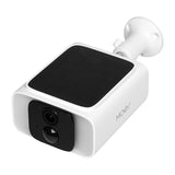 Moes WCM-S26 - Caméra de surveillance solaire 4MP double bande : vue face objectif