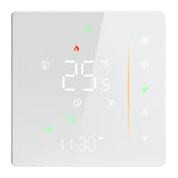 Moes WHT-006-GB-WH - thermostat connecté pour chauffage électrique : boîtier mural
