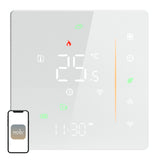 Moes WHT-006-GB-WH - thermostat connecté pour chauffage électrique : blanc