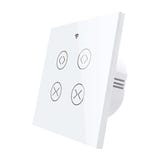 Moes WRS-EUC2-WH-MS - Interrupteur connecté double volet : télécommande rf433 compatible