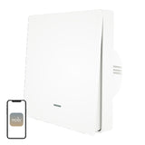 Moes ZS-B-EU1 - Interrupteur connecté ZigBee monocanal : mural blanc