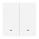 Moes ZT-B-EU2 - Interrupteur connecté ZigBee à 2 boutons : va et vient connecté zt b eu2