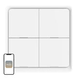 Moes ZT-SY-EU4S - Interrupteur connecté ZigBee 4 boutons - visuel 1