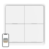 Moes ZT-SY-EU4S - Interrupteur connecté ZigBee 4 boutons - visuel 1
