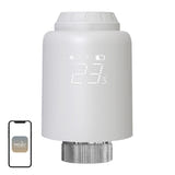 Moes ZTRV-PJ-601-MS - Tête thermostatique connectée : radiateur blanc