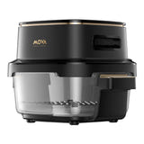 MOVA AF20 Pro - Friteuse sans huile à bols en verre 4 L et 2,5 L : bol verre 4 L
