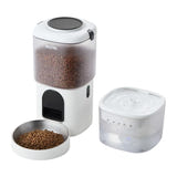 MOVA DuoCare - distributeur de croquettes et fontaine à eau pour chat et petit chien : programmable chat