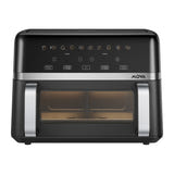 MOVA FD20s Pro - Friteuse sans huile 10 L à deux zones, 2800 W : panneau LED