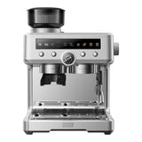 MOVA S20 Pro - Machine expresso avec broyeur, argent : vue profil