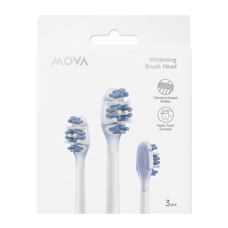 MOVA - Têtes de brosse blanchissantes pour Fresh 20 (lot de 3) - visuel 1