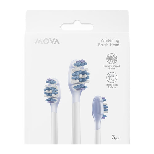 MOVA - Têtes de brosse blanchissantes pour Fresh 20 (lot de 3)