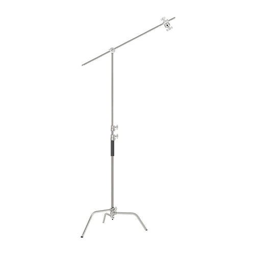 Neewer - Pied C-Stand SC320 en acier inoxydable 320 cm (bras déporté de 128 cm) : vue ensemble
