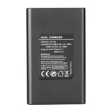 Neewer - Chargeur double DL-FZ100 pour batteries Sony NP-FZ100 : profil 23 mm