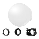 Neewer - Diffuseur dôme pliable CRS6 avec 3 adaptateurs (flash et LED)