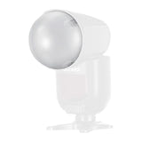 Neewer - Diffuseur dôme magnétique M12 pour flashs Z1 et Z2 : monté flash