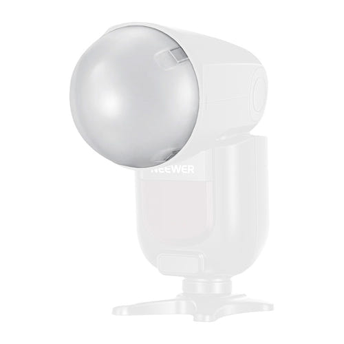 Neewer - Diffuseur dôme magnétique M12 pour flashs Z1 et Z2 : monté flash