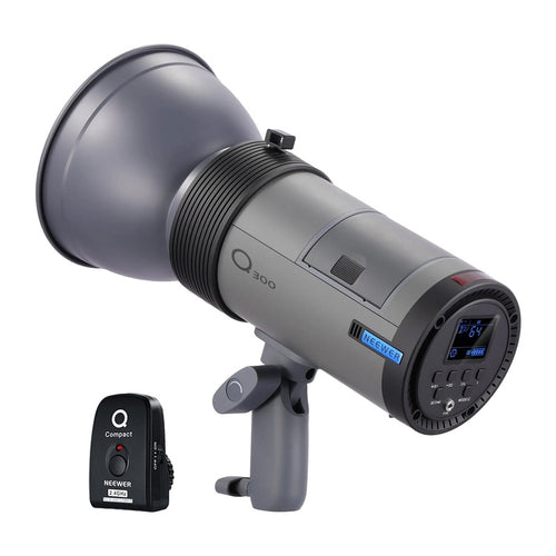 Neewer - Flash d'extérieur Q300 300 Ws avec batterie : vue ensemble
