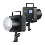Neewer - Flash autonome Q4 400 Ws avec batterie : détail tête