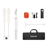 Neewer - Kit lumière BH40B à deux bras flexibles (5200 lux, télécommande 2.4G) : détail