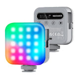Neewer - Lampe LED magnétique BL60C (126 g, RGB, 18 effets, diffuseur inclus) : vue ensemble