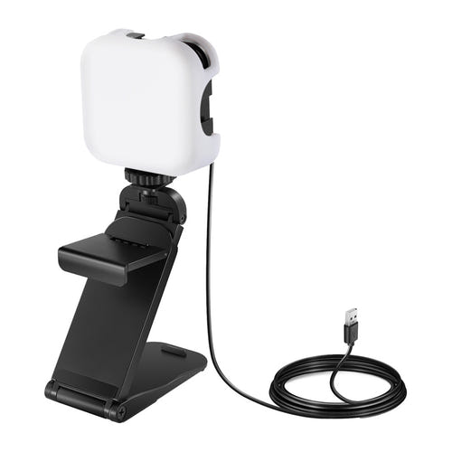 Neewer - Lampe de visioconférence PL81 Pro (2900 à 7000 K, appli PC et Mac) : vue ensemble